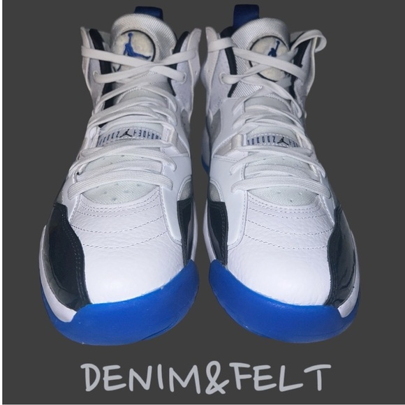 Jordan Mens Jumpman Two Trey Shoe | Color: Concord Royal | NEW/NWOB!!????? main image 12